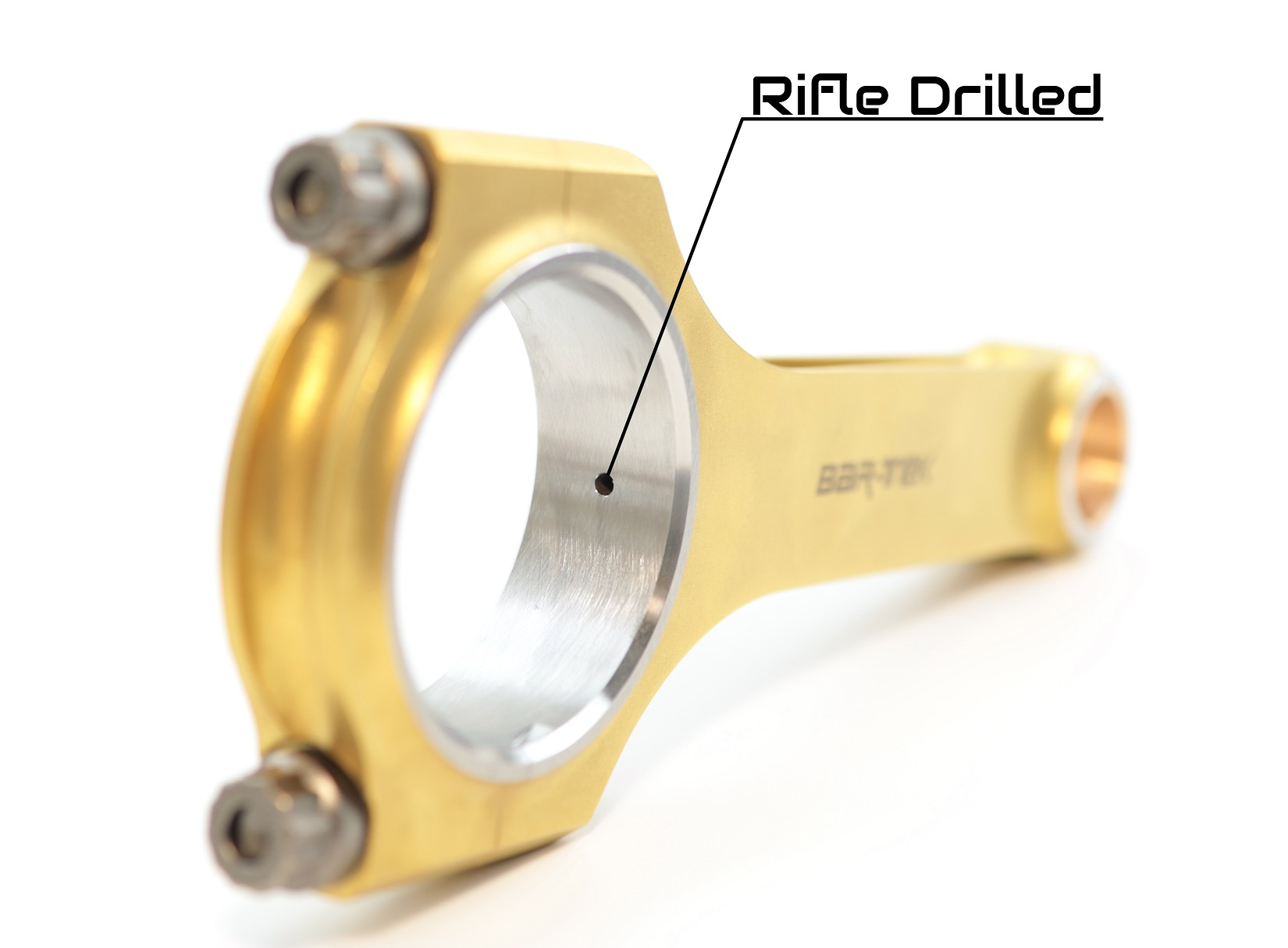 oilbohrung 2.5L TFSI Audi RS3 & TTRS Bielle poutre en H TITANE NITRATÉ BAR-TEK®