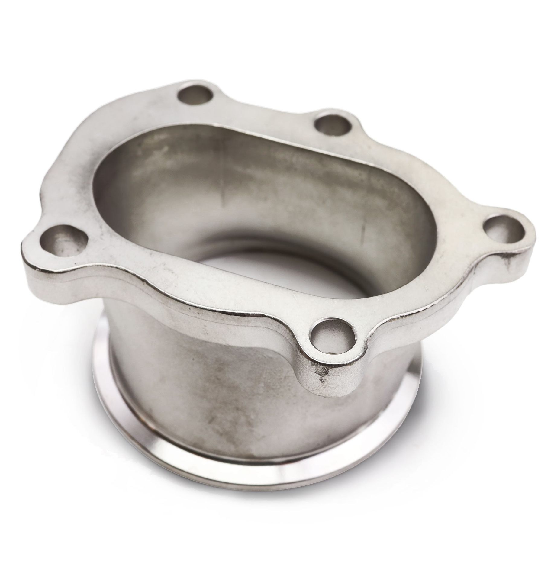 BAR-TEK® 5-hole to V-band flange for Downpipe suitable for Garrett GT - GTX