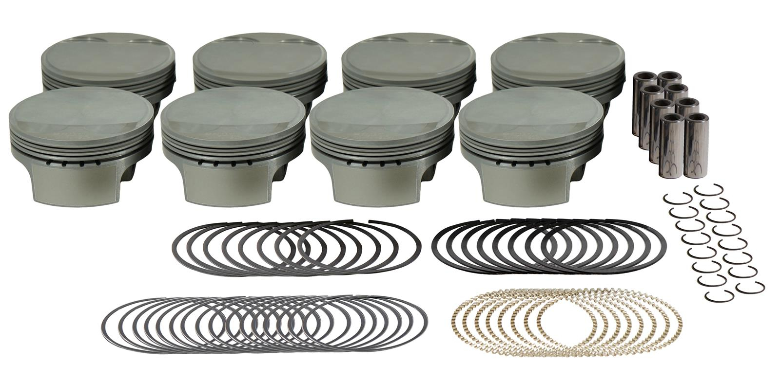 Mahle forged piston set for BMW S65B40 E9x M3 4.0L V8