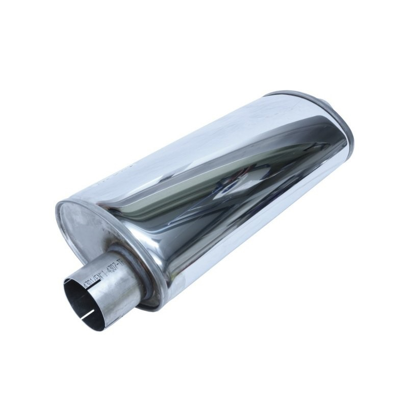 Silencieux "Turbo" Oval - 76mm silencieux Simons