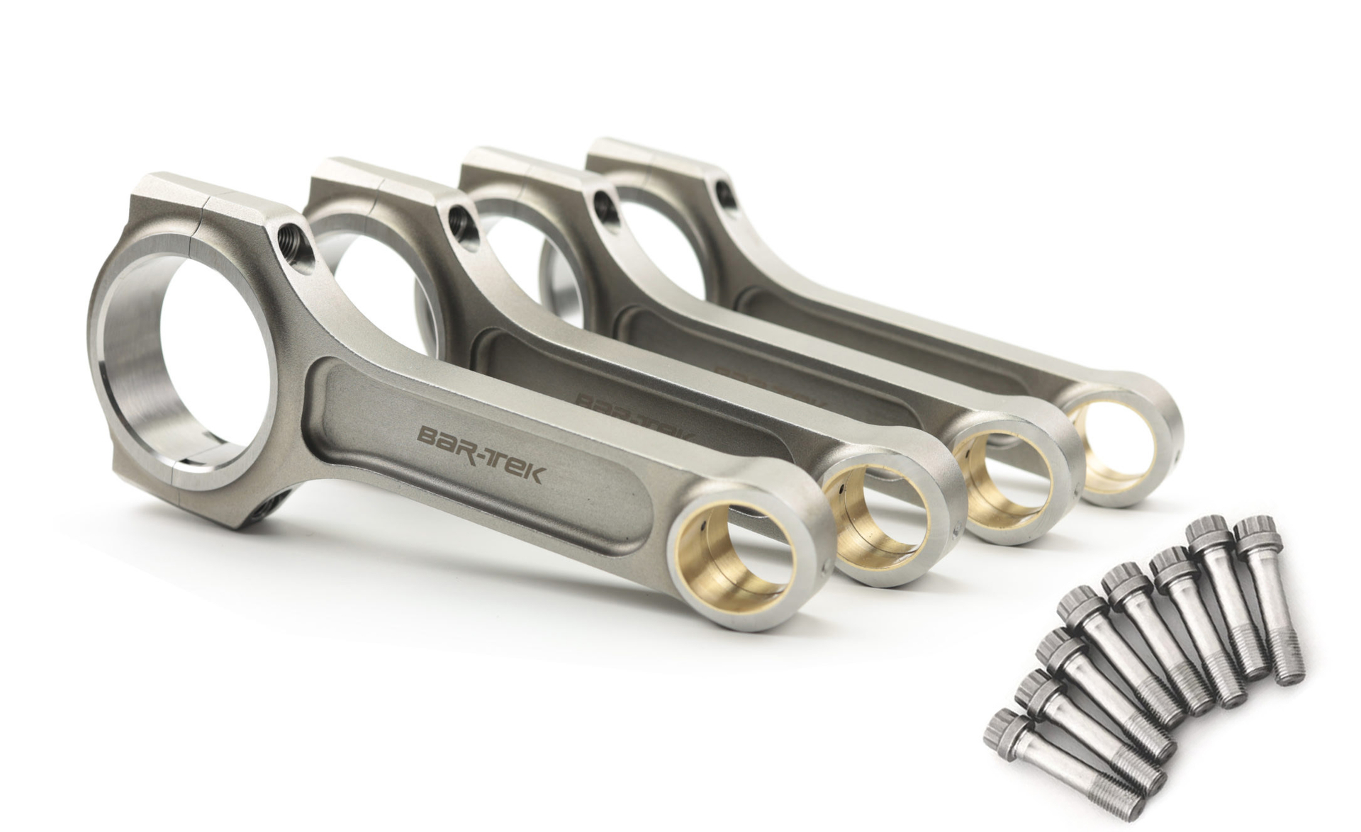 2.0L TSI EA888 Tige d'assemblage en acier en I 144 x 23mm trapézoïdale avec boulons ARP BAR-TEK®