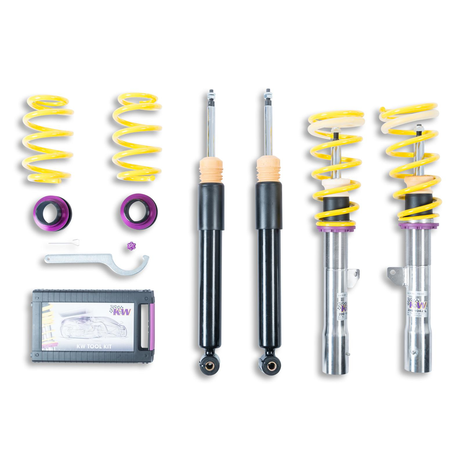 Golf 7 GTI & Leon Cupra FWD Variant 1 coilover suspension KW